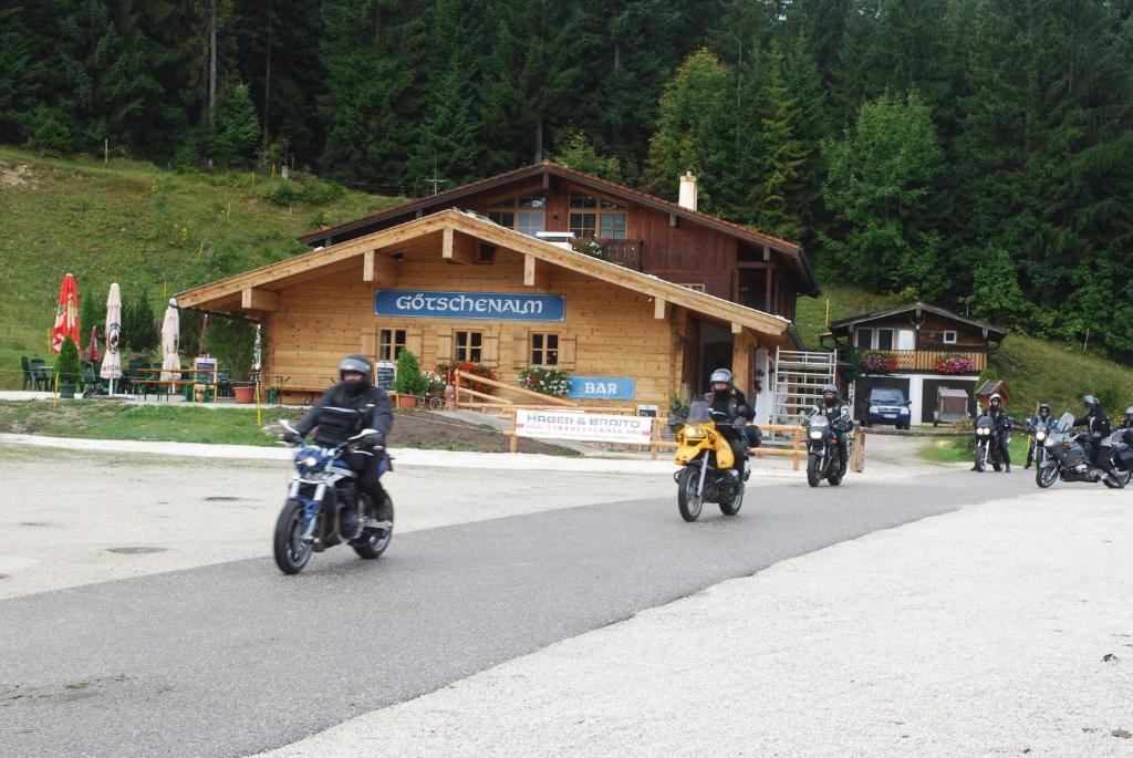 Alpengasthof Goetschenalm Bischofswiesen Bagian luar foto