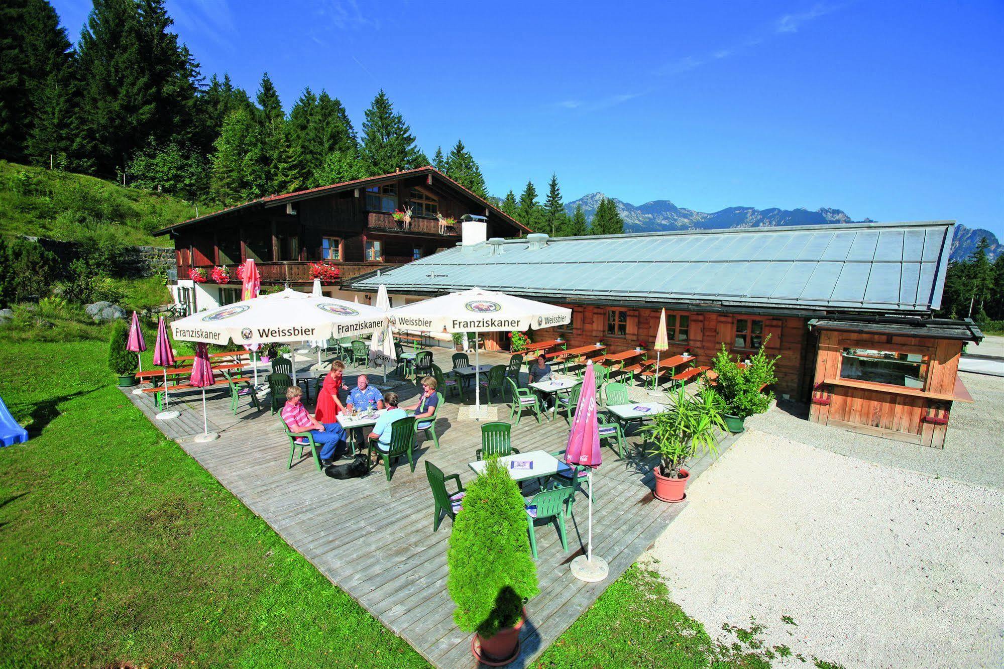 Alpengasthof Goetschenalm Bischofswiesen Bagian luar foto